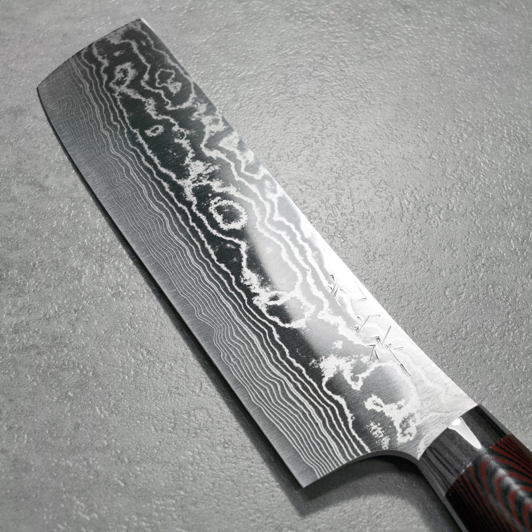 Tatsumi Takayama Yuta Katayama Super Gold 2 SG2 Damascus Nakiri Knife 165mm