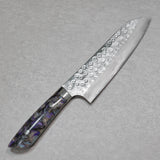 Saji Takeshi SRS13 Hammered Damascus Santoku Knife 180mm Acryl  PS