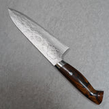 Yuta Katayama Super Gold 2 Damascus Gyuto Chef Knife 180mm Ironwood
