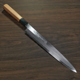 Go Umanosuke Yoshihiro Ao Namiuchi Blue #1 Yanagiba Knife