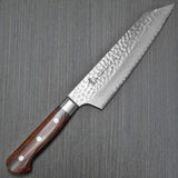 Sakai Takayuki Hammered Damascus VG10 Kengata Gyuto Knife 190mm Petty 150mm Set