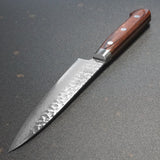 Isshin Hammered 17 Layers Damascus VG10 Petty Utility Knife 135mm