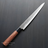 Kanetsune Seki Hammered Finish DSR-1K6 Sujihiki Slicer Knife 240mm KC-959