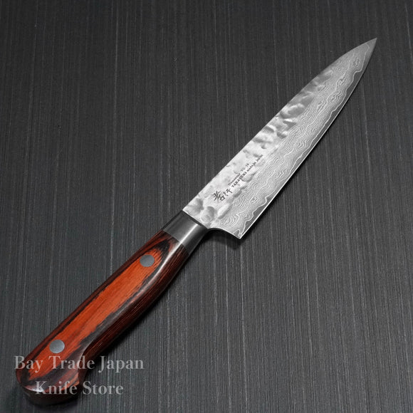 Sakai Takayuki Hammered 33 Layers Damascus VG10 Petty Knife 120mm