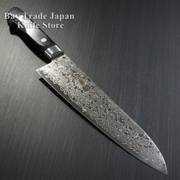 Sakai Takayuki AUS10 45 Layers Mirror Damascus Gyuto Chef Knife 210mm