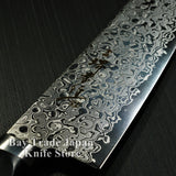 Sakai Takayuki AUS10 45 Layers Mirror Damascus Gyuto Chef Knife 210mm