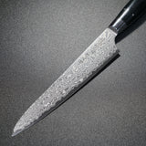 Kajin HAP40 Damascus Custom Utility Petty Knife 150mm Micarta