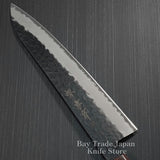 Sakai Takayuki Hammered Black Finish Aogami Super Wa Gyuto Chef Knife 210mm