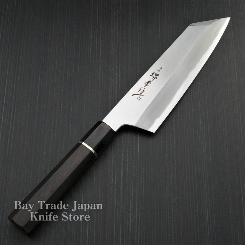 SAKAI TAKAYUKI AOGAMI 2 HOMURA KENGATA-SANTOKU KNIFE 195MM PREMIUM