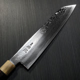 SUKENARI Damascus SG2 Super Gold 2 Kiritsuke Gyuto Chef Knife 240mm
