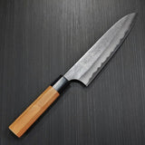KATO AOGAMI Super Clad Stainless Steel Nashiji Finish Chef Knife 180mm