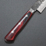 Yoshimi Kato Hammered Aogami Blue Super Petty Knife 150mm Bolster
