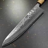 Yuta Katayama VG10 Damascus Gyuto Chef Knife 240mm Rosewood