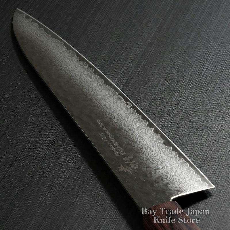 Sakai Takayuki 33-Layer VG10 Damascus Hammered WA Japanese Chef's Knife SET  (Gyuto210mm - Slicer240mm - Petty150mm)