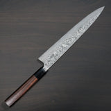 Saji Takeshi SG2 Black Damascus Sujihiki Knife 270mm Rosewood