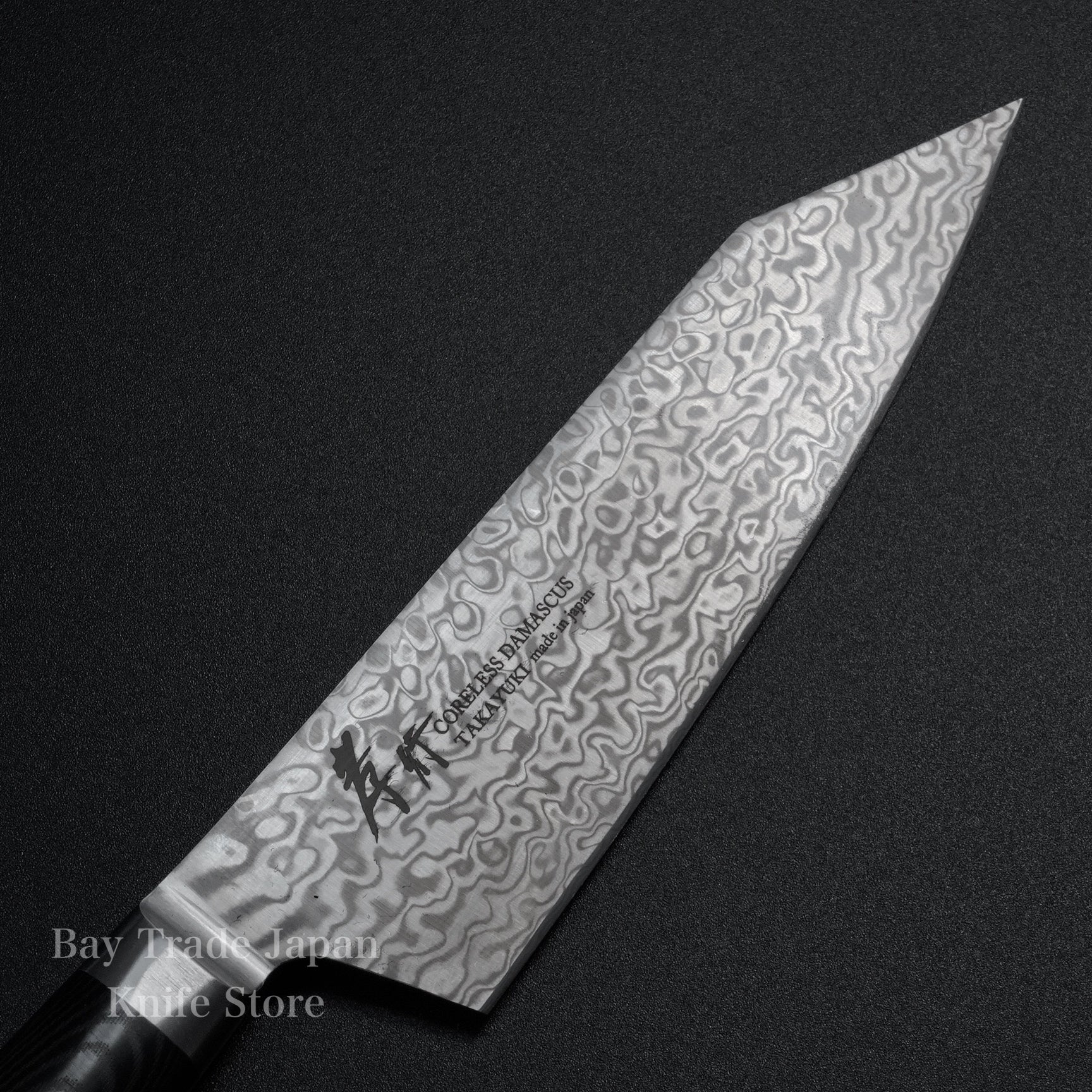 takayuki 3本セット Sakai Takayuki Coreless Damascus Kengata Santoku 160mm Maicarta