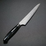 Kajin HAP40 Damascus Custom Utility Petty Knife 150mm Micarta