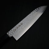 Kanetsune Seki Hammered Damascus AUS10 Santoku Knife 185mm KC-913