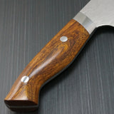 Yuta Katayama Super Gold 2 Damascus Santoku Knife 185mm Ironwood