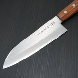 Kanetsune Seki Japanese Carbon Clad Stainless Steel Santoku Knife 165 mm