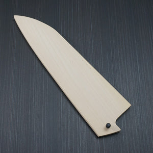 SAYA Sheath with Ebony Pin for Japanese Santoku Kitchen Knife 180mm