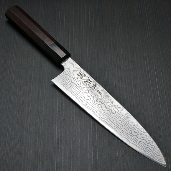 Sukenari ZDP189 Damascus Gyuto Knife 210mm with Saya