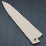 SAYA Sheath with Ebony Pin for Western Gyuto Chef Knife 180, 210, 240mm
