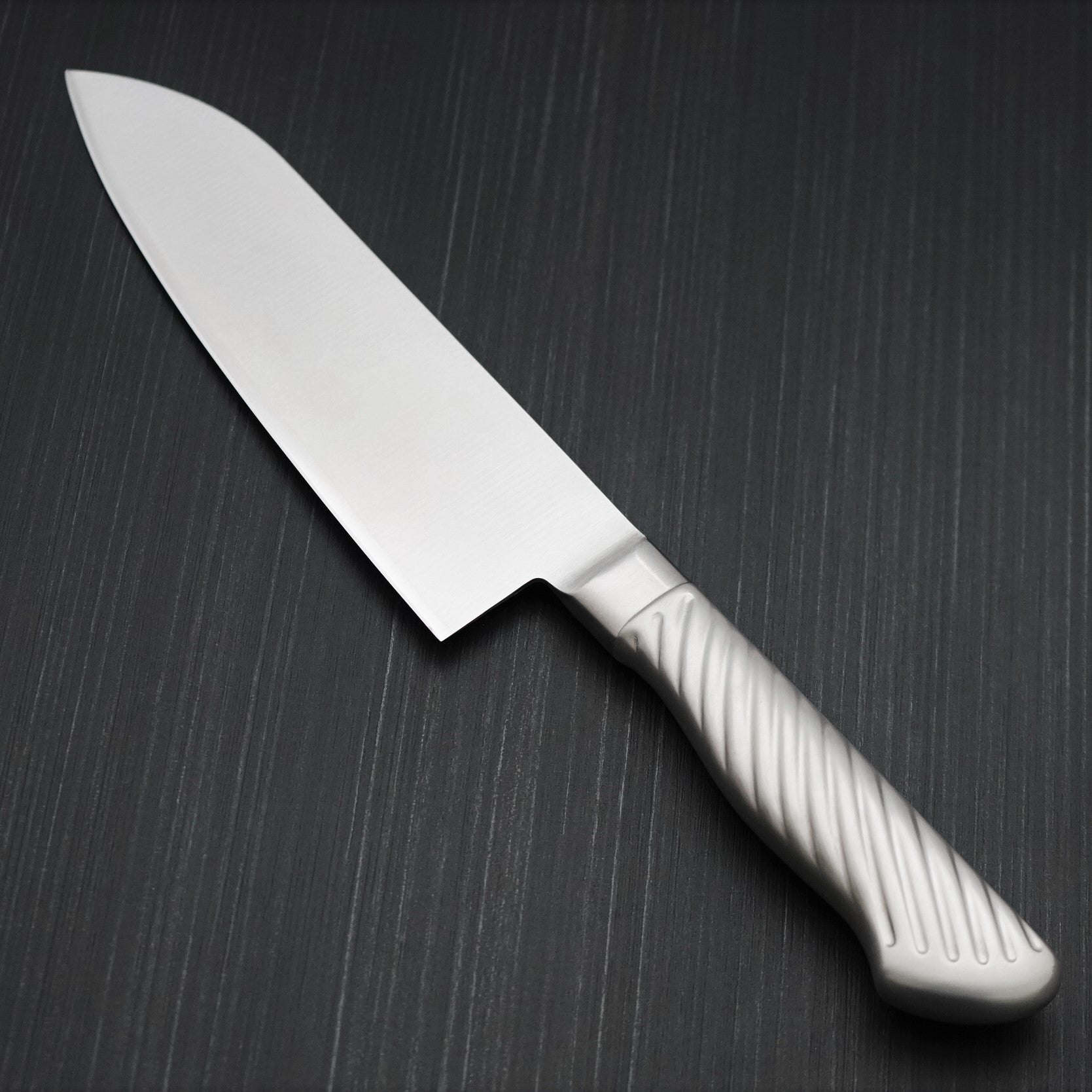 Tojiro Pro All Stainless VG10 Santoku Kitchen Knife 170mm F
