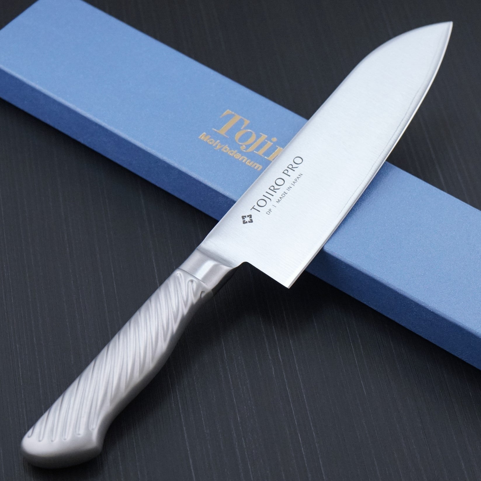 Tojiro DP 3-Layer VG-10 Santoku Knife - Thumbnail 4