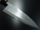 Kanetsune Seki White Steel Damascus 11 Layers Deba Knife 210mm KC-511