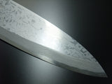 Kanetsune Seki White Steel Damascus 11 Layers Deba Knife 210mm KC-511