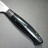 Kajin HAP40 Damascus Custom Utility Petty Knife 150mm Micarta
