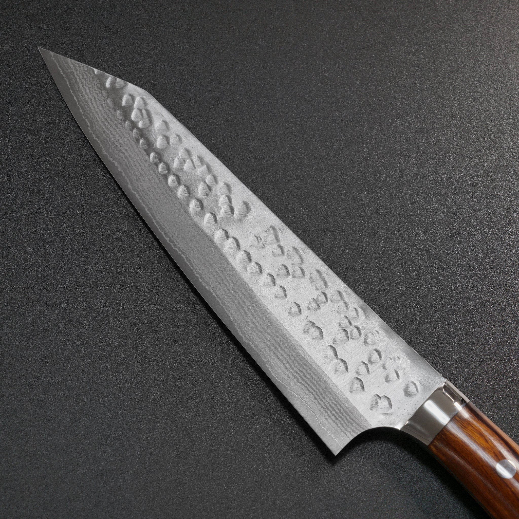 Kotai Kiritsuke Chef Knife Hammered, Hammered w/Bamboo Box, 20 cm, Item  no.: 16930 - TDS