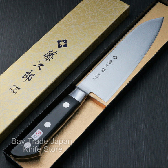 Tojiro DP Cobalt Alloy Steel VG10 by 3-Layers Santoku Knife 170 mm F-503