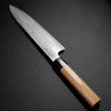 Yuta Katayama VG10 Damascus Gyuto Chef Knife 210mm Zelkova