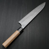 Yoshimi Kato AOGAMI Super Nashiji Gyuto Chef Knife 210mm