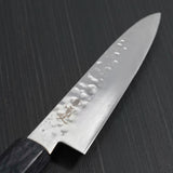 Kanjo Hammered MV steel Petty Knife 120mm Red Handle
