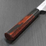 Kanjo MV steel Yanagiba Knife 210mm Red Handle
