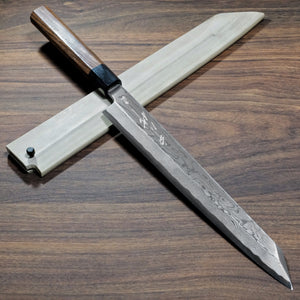 Nakagawa Blue #1 Damascus Kiritsuke Yanagiba Knife 270mm