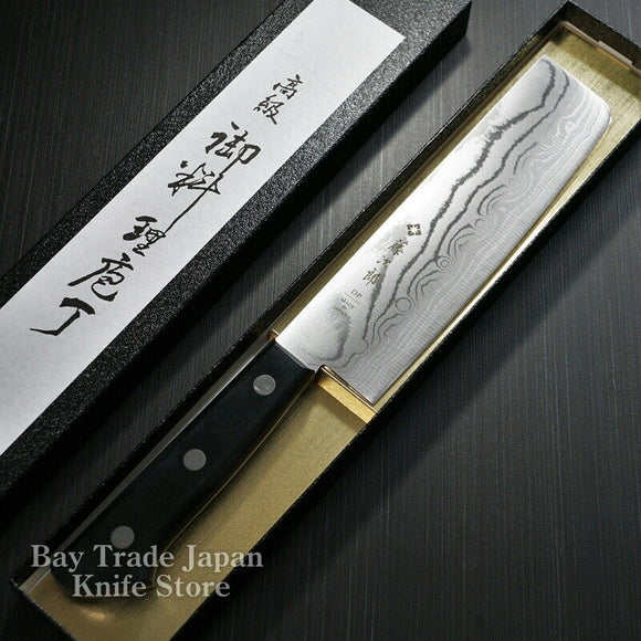 Tojiro DP Damascus VG10 Kasumi Nakiri Usuba Knife 165mm 6.5