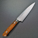 Saji Takeshi VG10 Colored Damascus Petty Knife 130mm Ironwood
