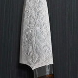 Yuta Katayama Super Gold 2 Damascus Petty Knife 120mm Ironwood