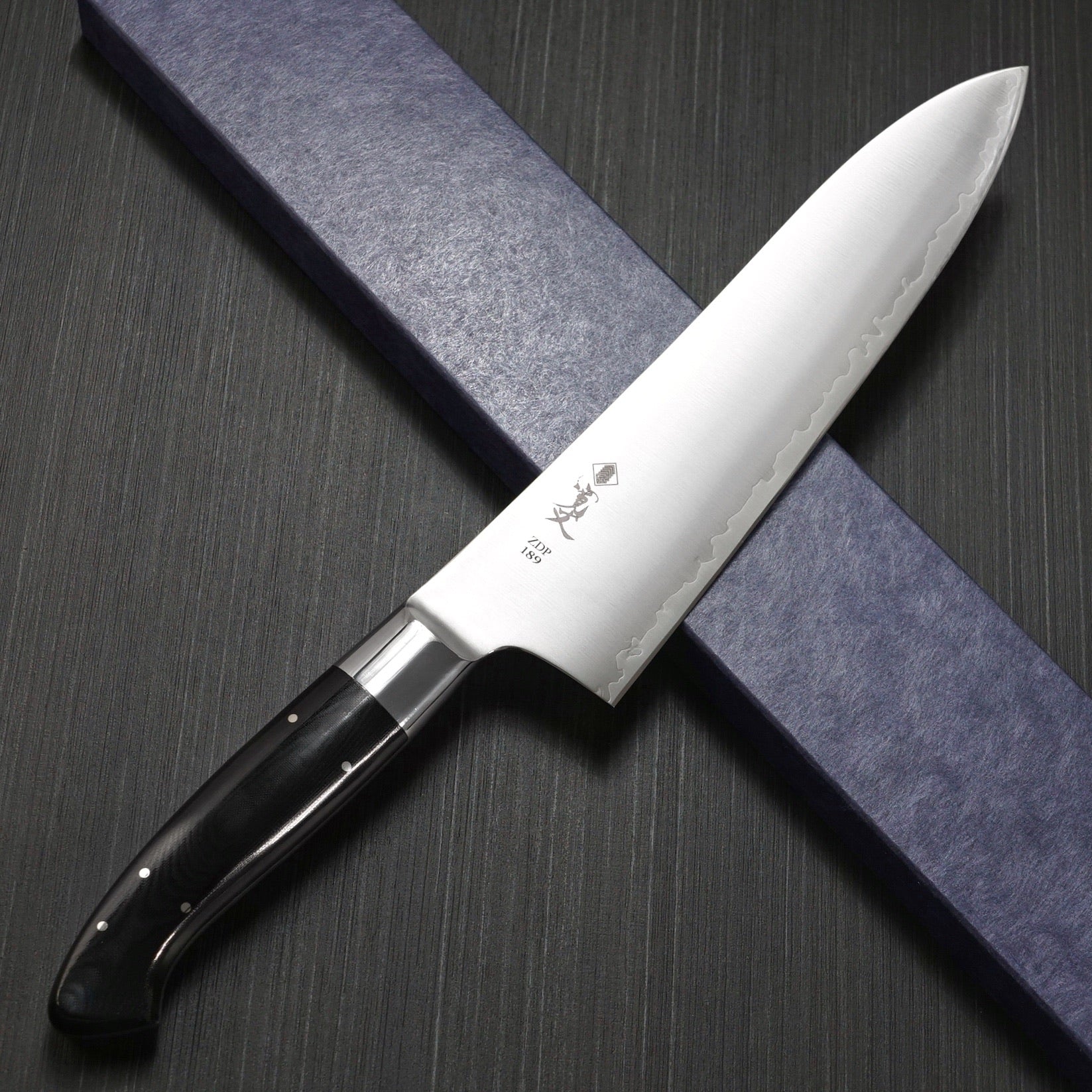 Kanjo ZDP189 Gyuto Chef Knife 210mm Micarta – Bay Trade Japan