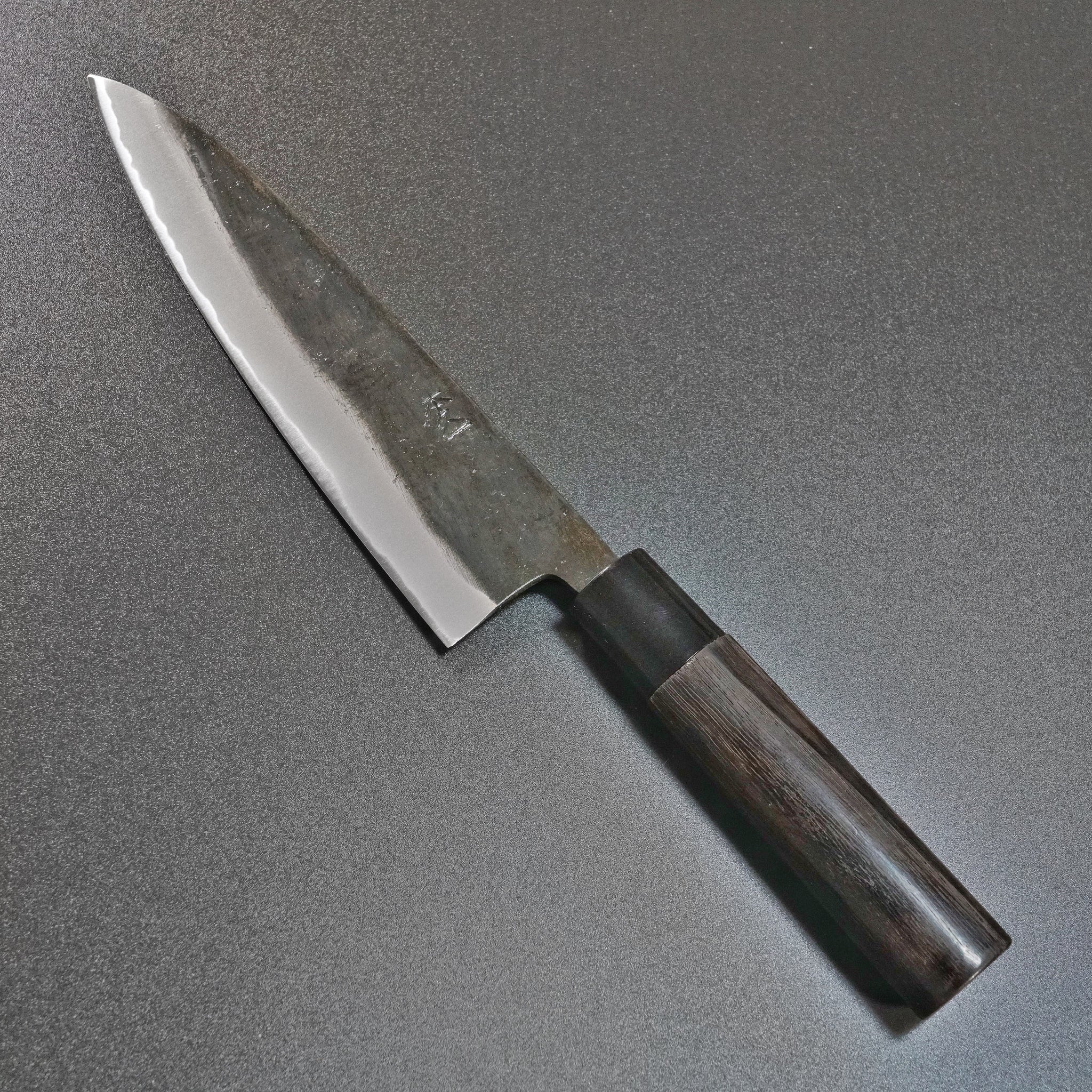 Yoshihiro High Carbon Blue Steel #2 Kurouchi Santoku Japanese Multipur –  Yoshihiro Cutlery