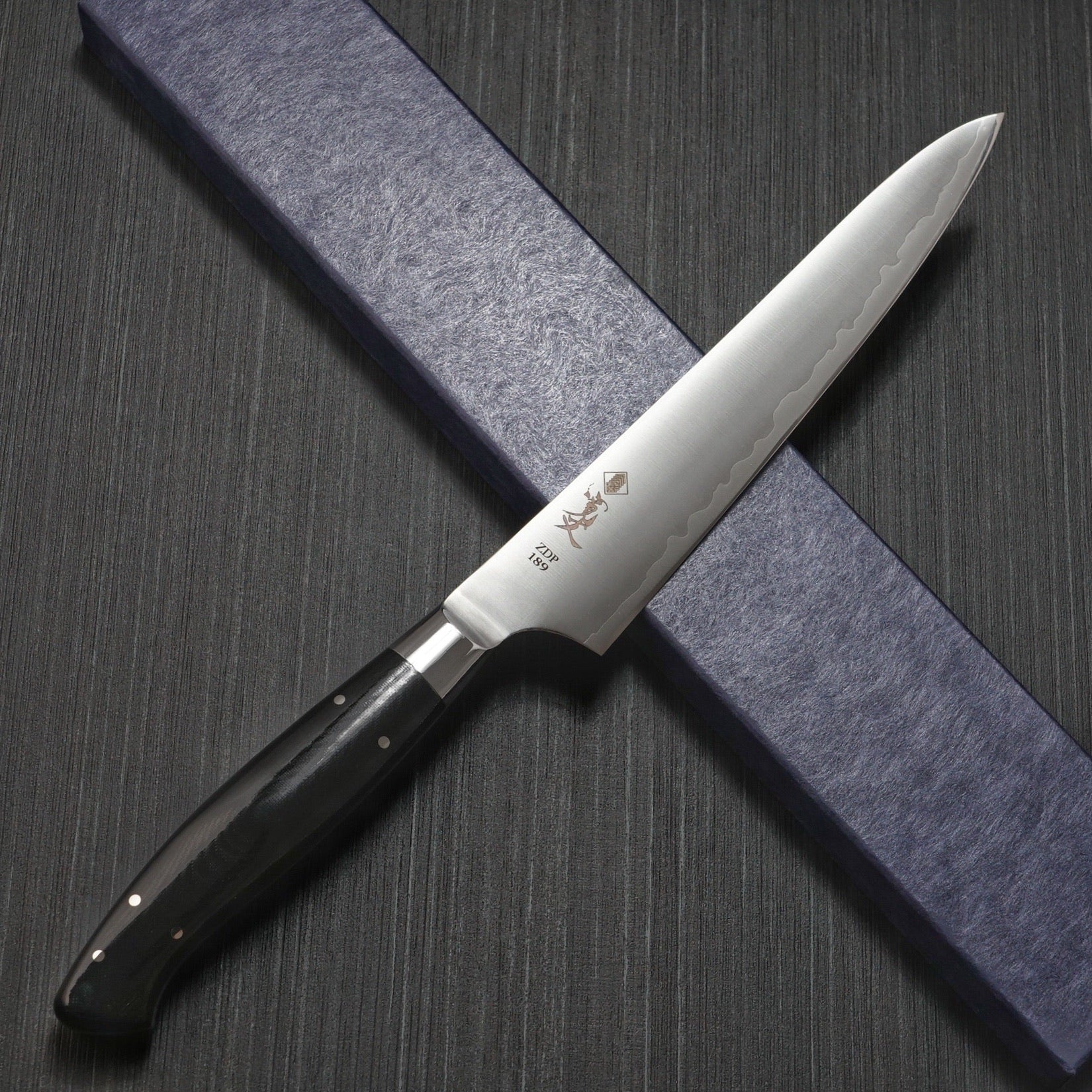 Kanjo ZDP189 Petty Knife 150mm Micarta – Bay Trade Japan Knife Store