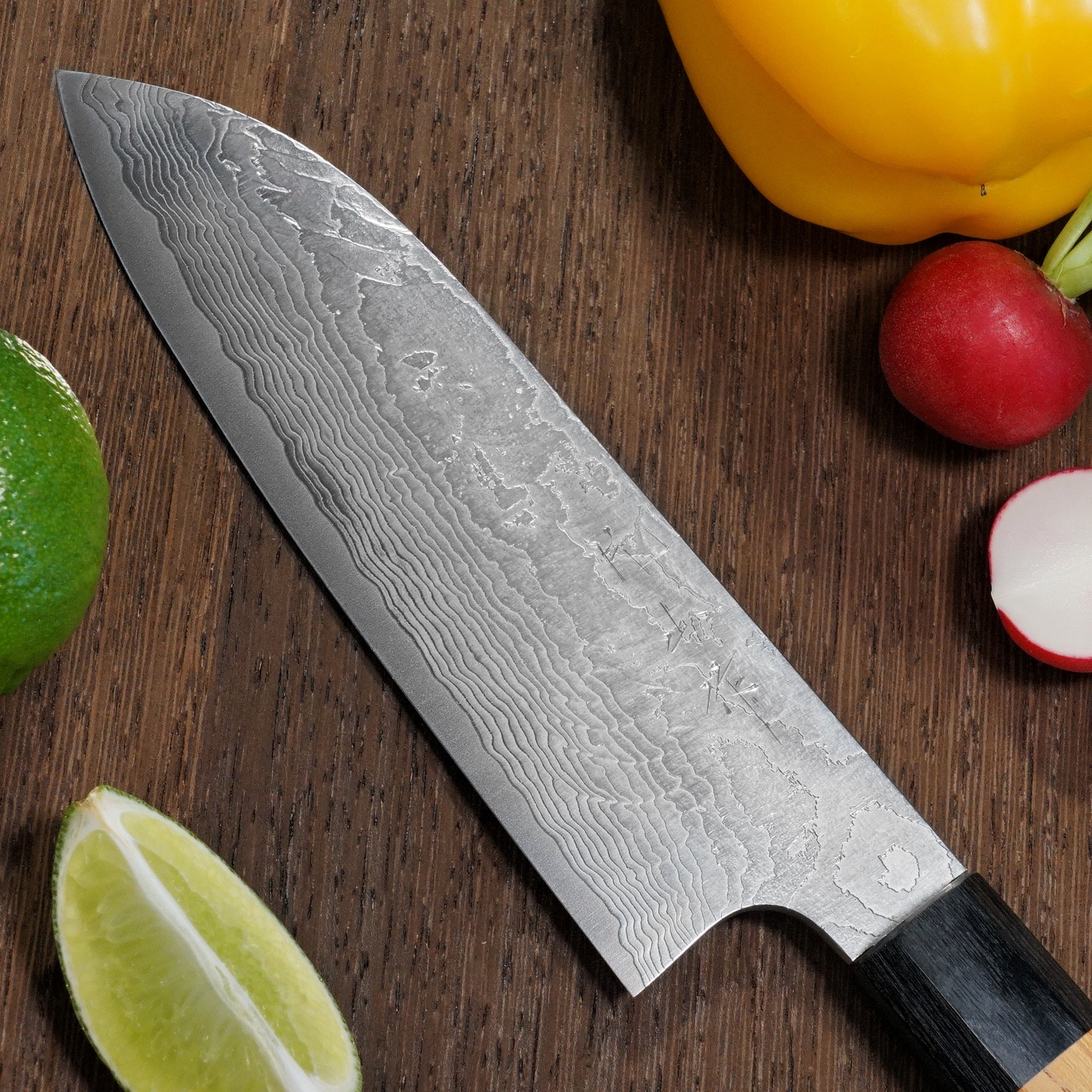 Katayama VG10 Damascus Bunka Knife 165mm Japan – Bay Trade Japan