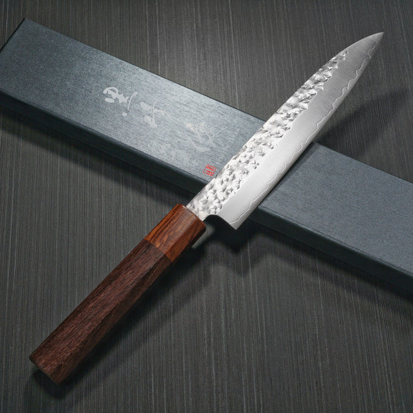 Yu Kurosaki SG2 Super Gold 2 Petty Knife 150mm Senko Honduras Rosewood Ferrule