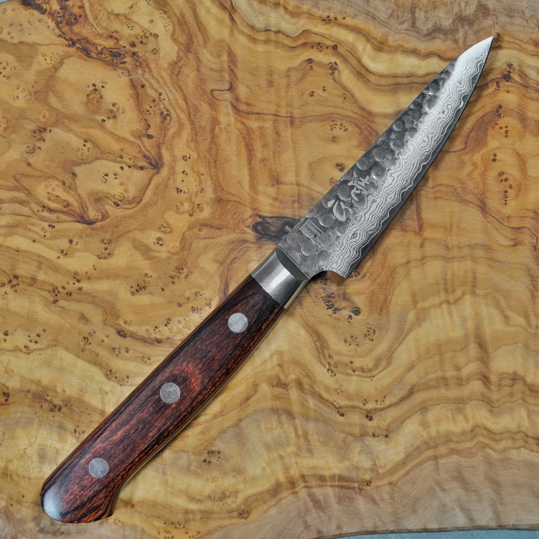Damascus Paring Knife  Small Paring Knife 2023 - Fusion Layers