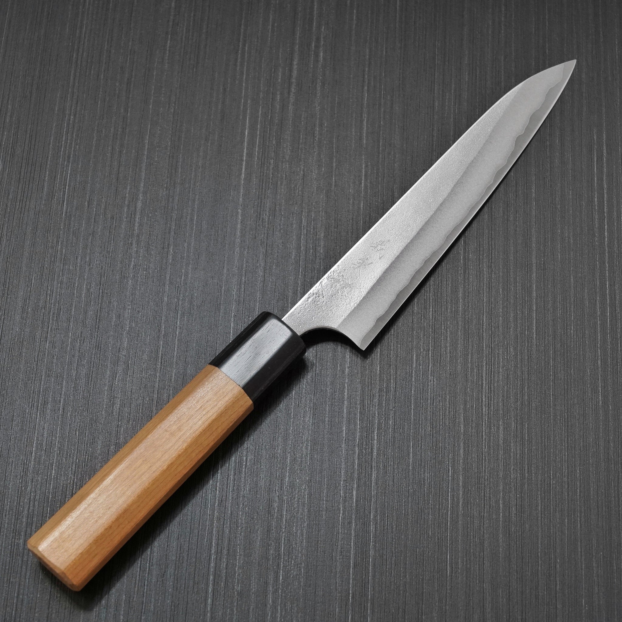 Yoshimi Kato Aogami Super Nashiji Finish Utility Petty Knife 150mm