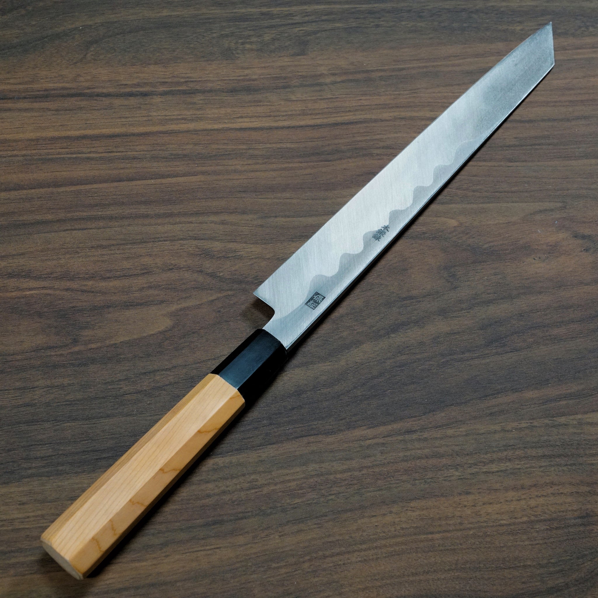 Satoshi Nakagawa Yoshihiro Ao Namiuchi Blue #1 Kiritsuke Yanagiba